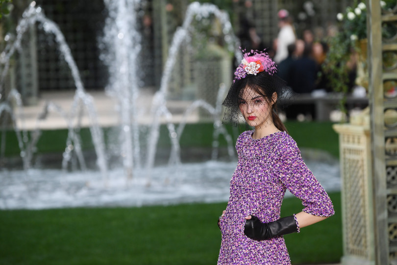 Показ Chanel в Париже