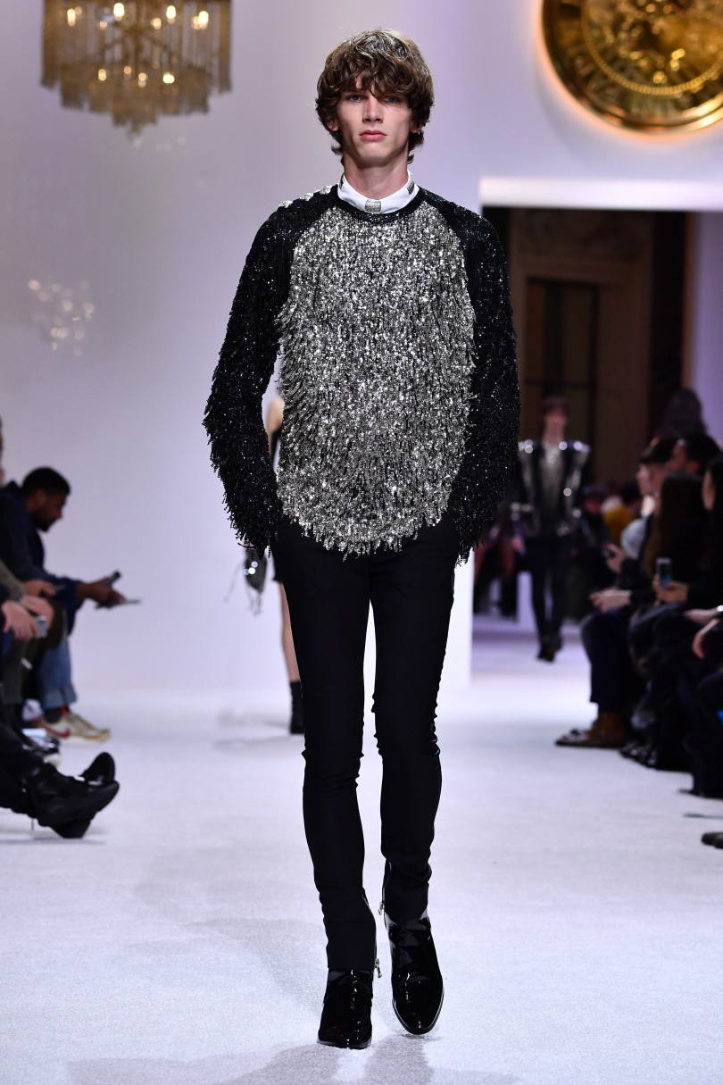 Balmain Homme Menswear Fall/Winter 2018-2019