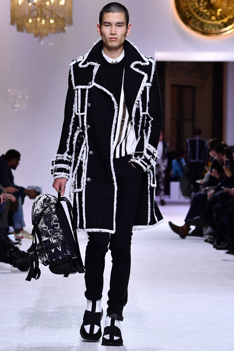 Balmain Homme Menswear Fall/Winter 2018-2019
