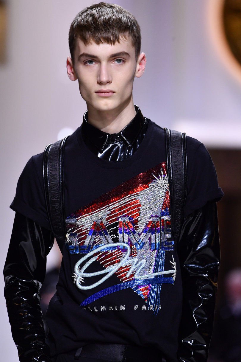 Balmain Homme Menswear Fall/Winter 2018-2019