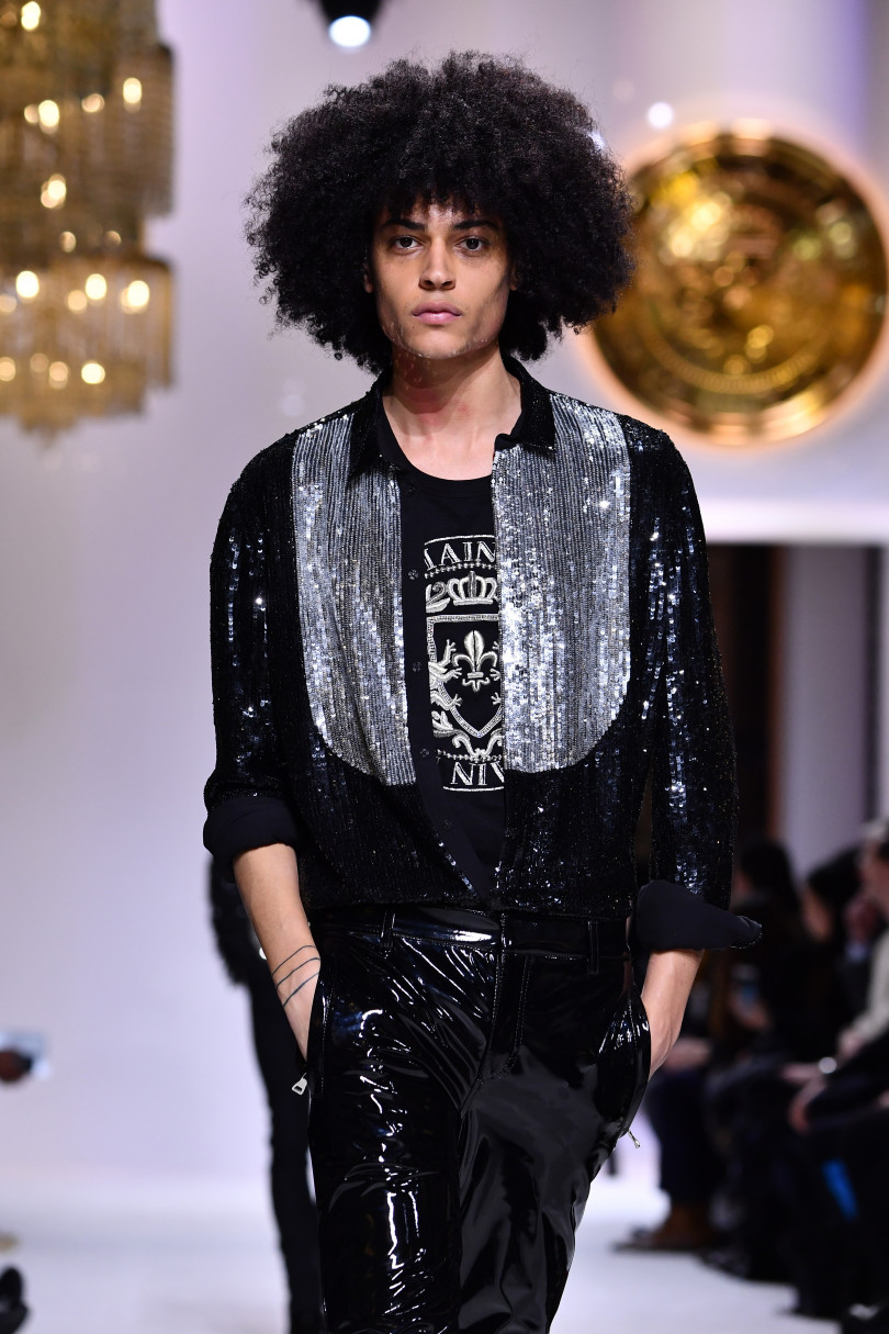 Balmain Homme Menswear Fall/Winter 2018-2019