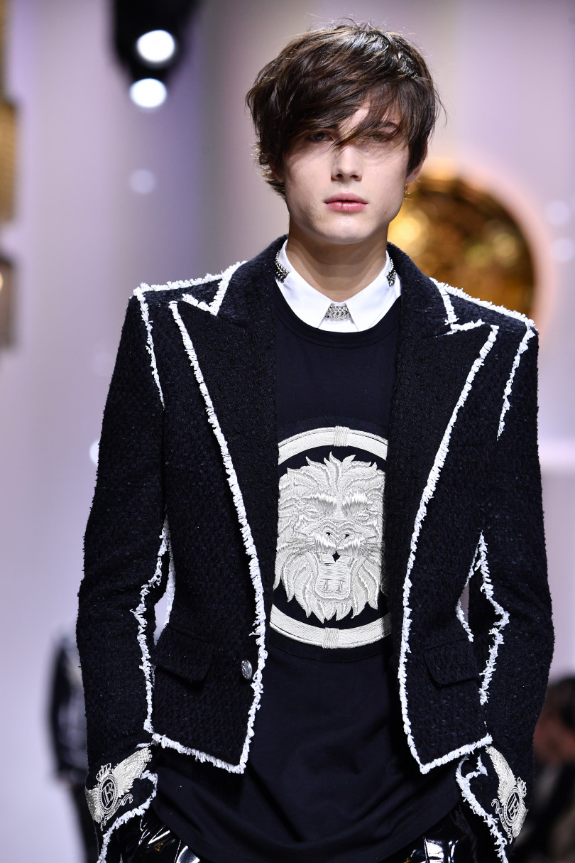 Balmain Homme Menswear Fall/Winter 2018-2019