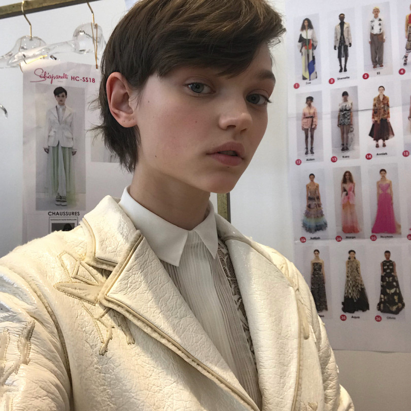 Паша Гаруля стала лицом Prada 