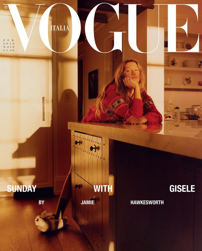 Жизель Бундхен снялась для обложки Vogue