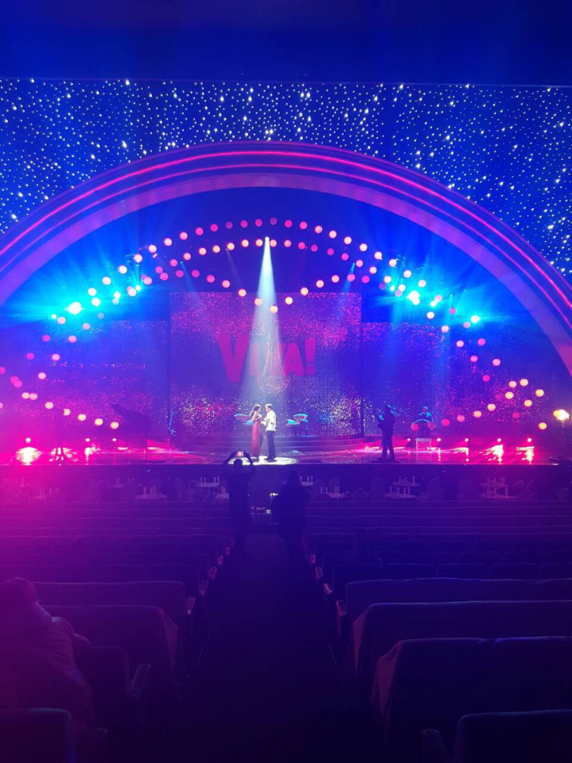 В сеть попали первые фото и видео с генеральной репетиции концерта 