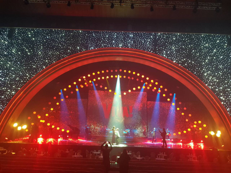 В сеть попали первые фото и видео с генеральной репетиции концерта 