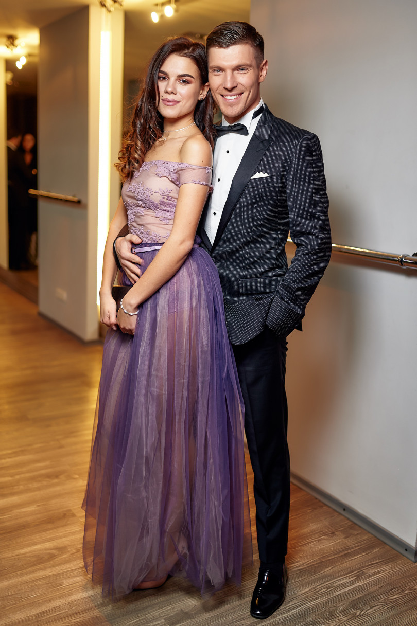 Игорь Кузьменко с возлюбленной