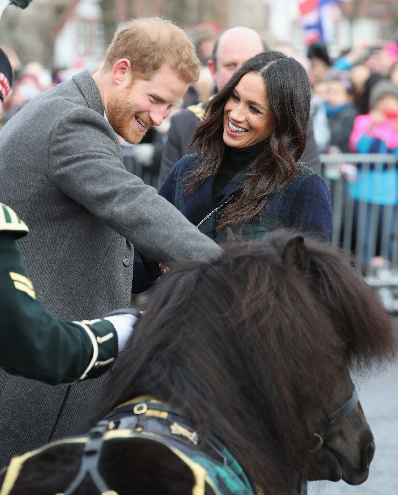 Меган Маркл и принц Гарри в Шотландии