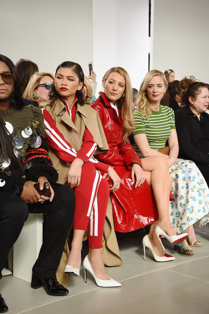 Блейк Лайвли на показе Michael Kors