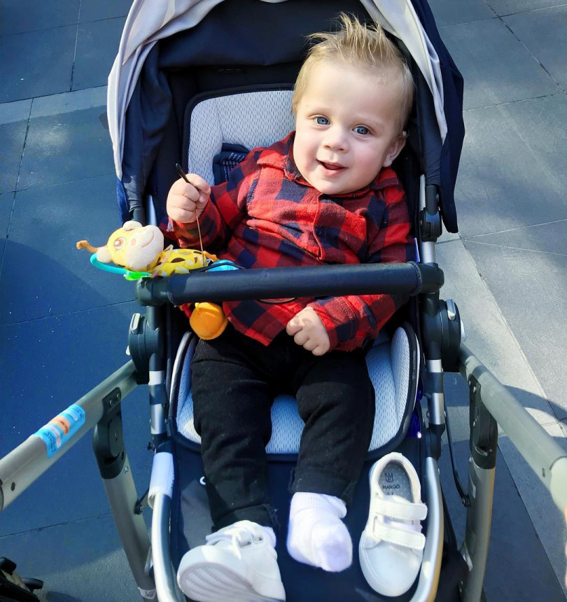 Анна Седокова сын