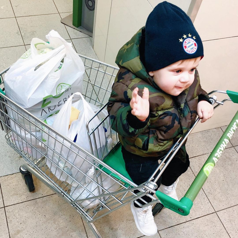 Анна Седокова сын