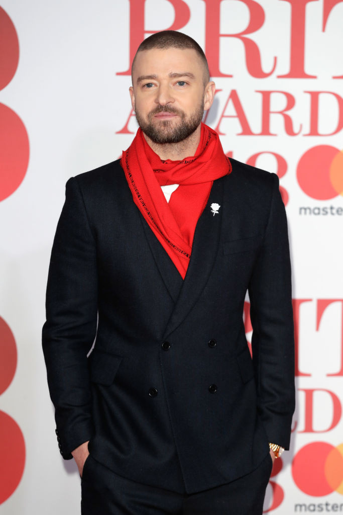 Джастин Тимберлейк на церемонии Brit Awards