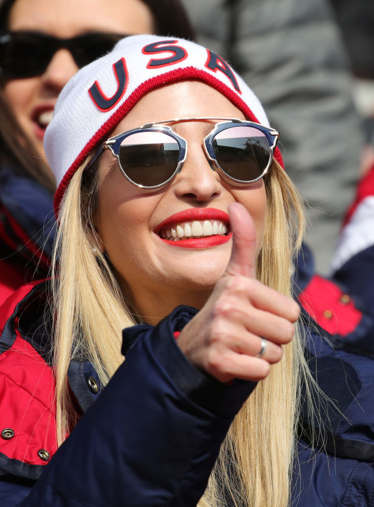 Иванка Трамп на Олимпиаде 