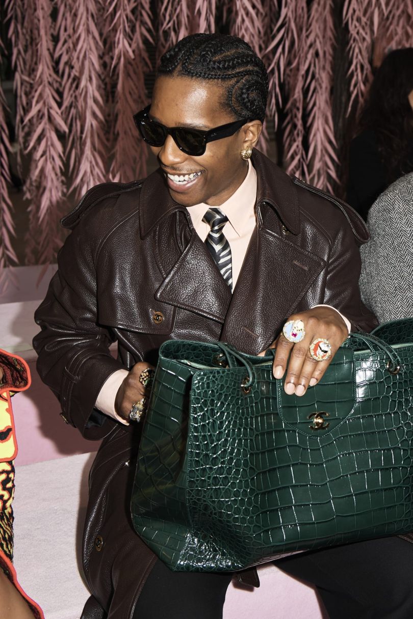 A$AP Rocky на показі Chanel у Парижі