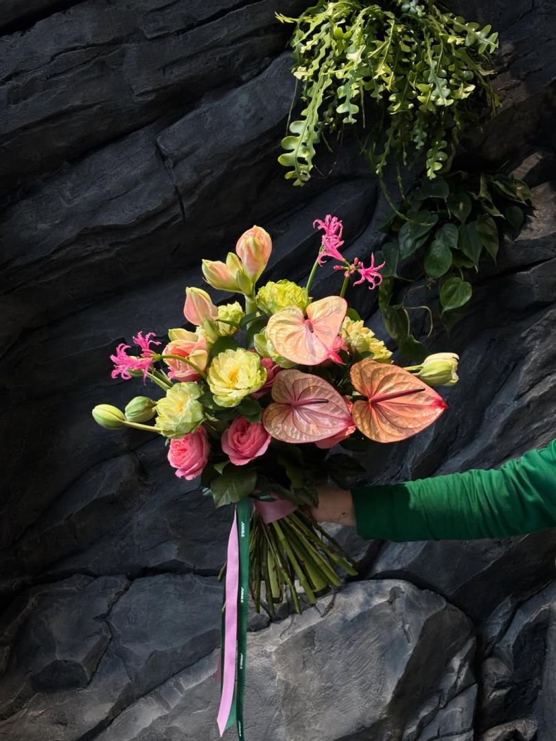 екзотичний букет квітів