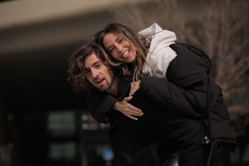 Надя Дорофеева и Владимир Дантес