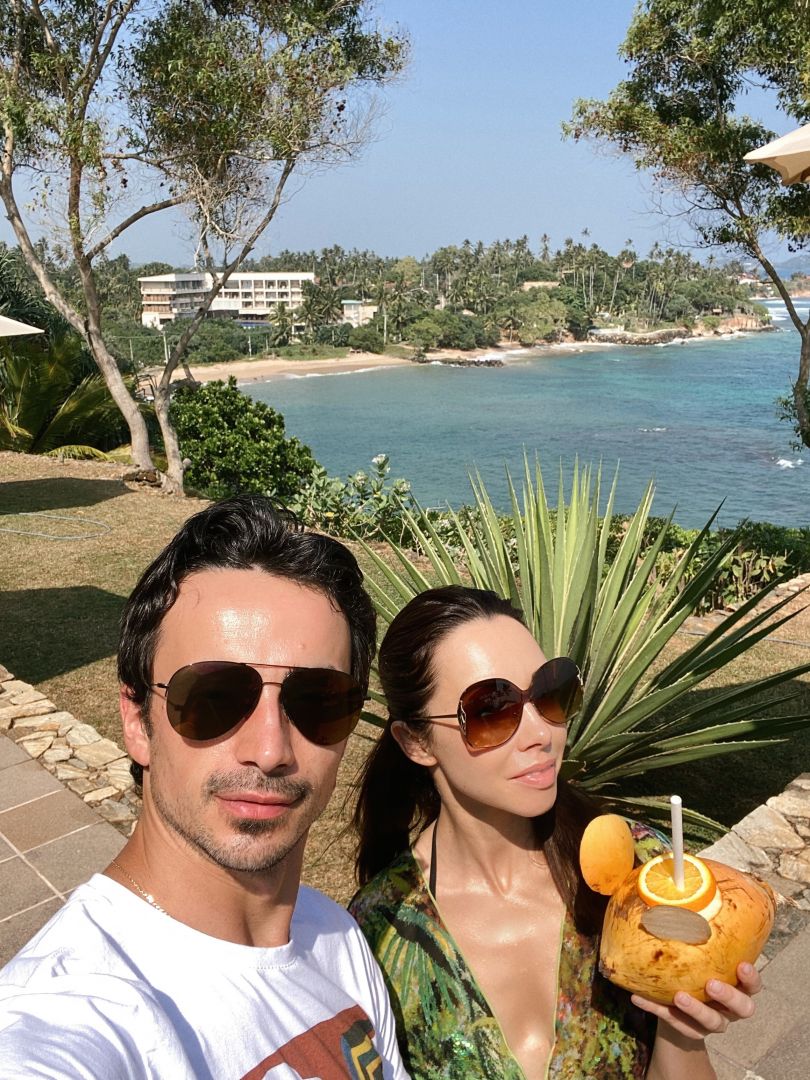 Екатерина Кухар и Александр Стоянов на Шри-Ланке