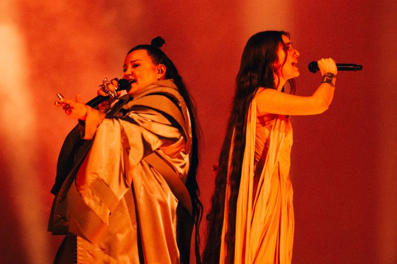 Євробачення 2024: alyona alyona і Jerry Heil показали свій номер від Таню Муіньо на сцені у Мальме