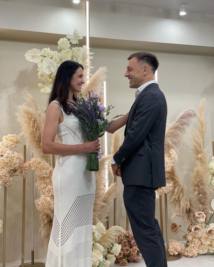 Валентина Хамайко і Андрій Оністрат одружилися