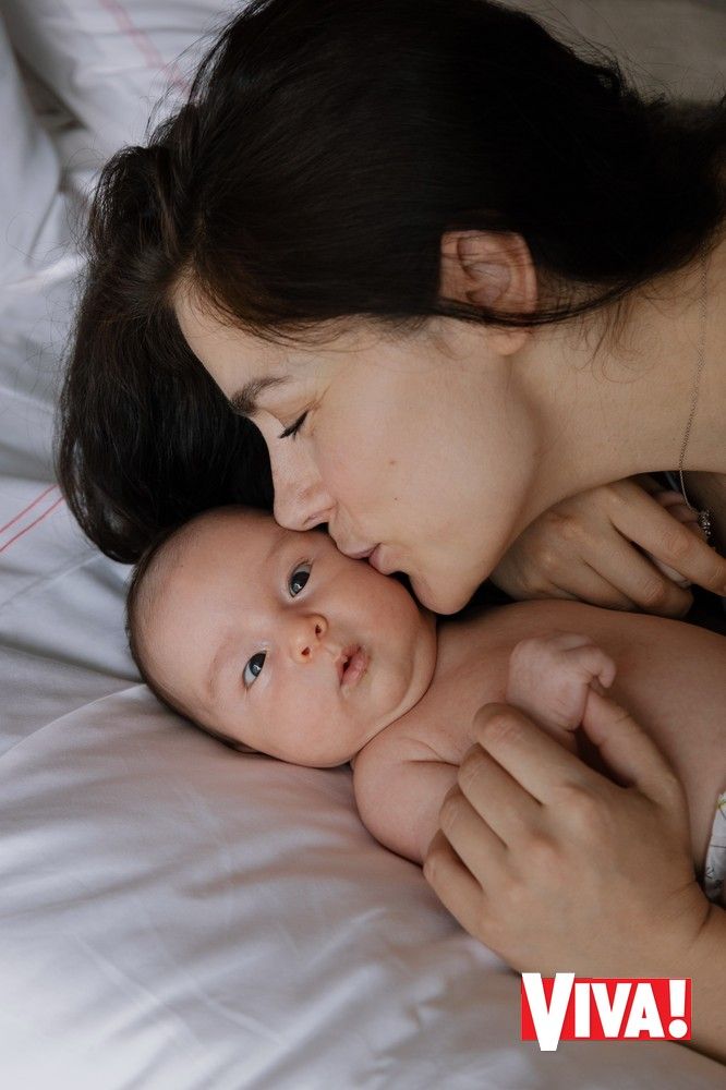 Іванна Онуфрійчук з сином Адамом