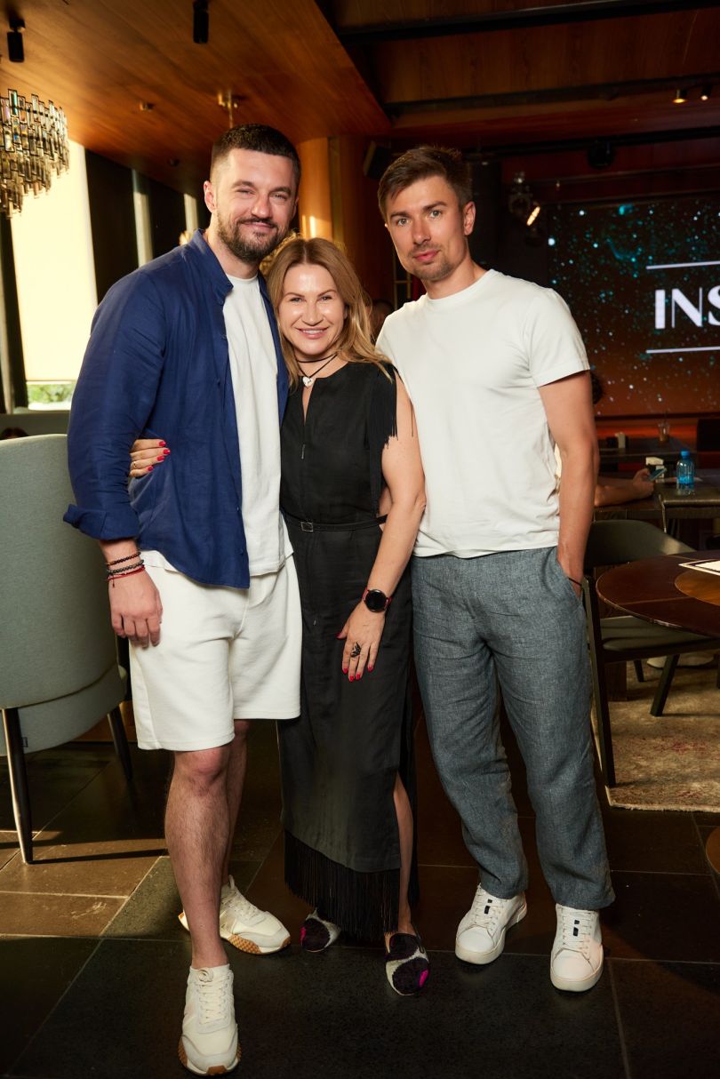 Макс Леонов, Ксенія Літвінова, Микола Дацюк