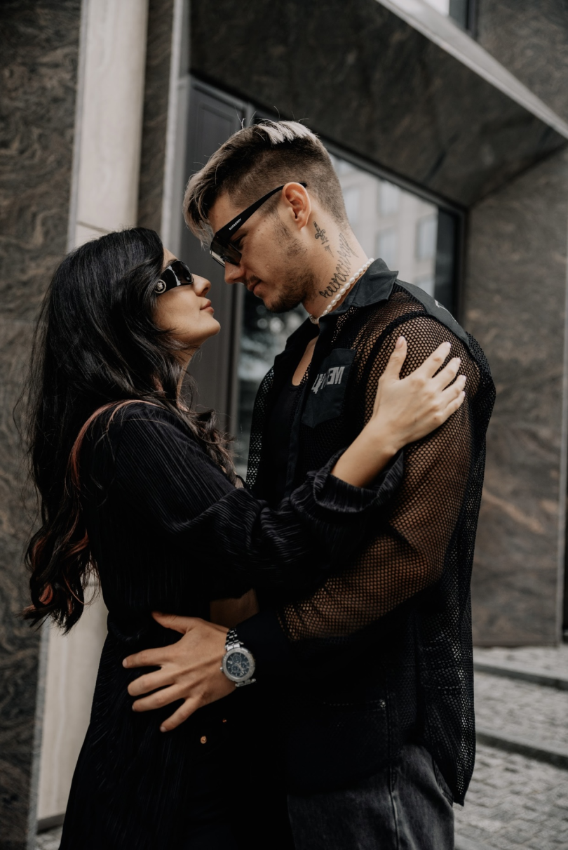 Анна Трінчер та Олександр Волошин