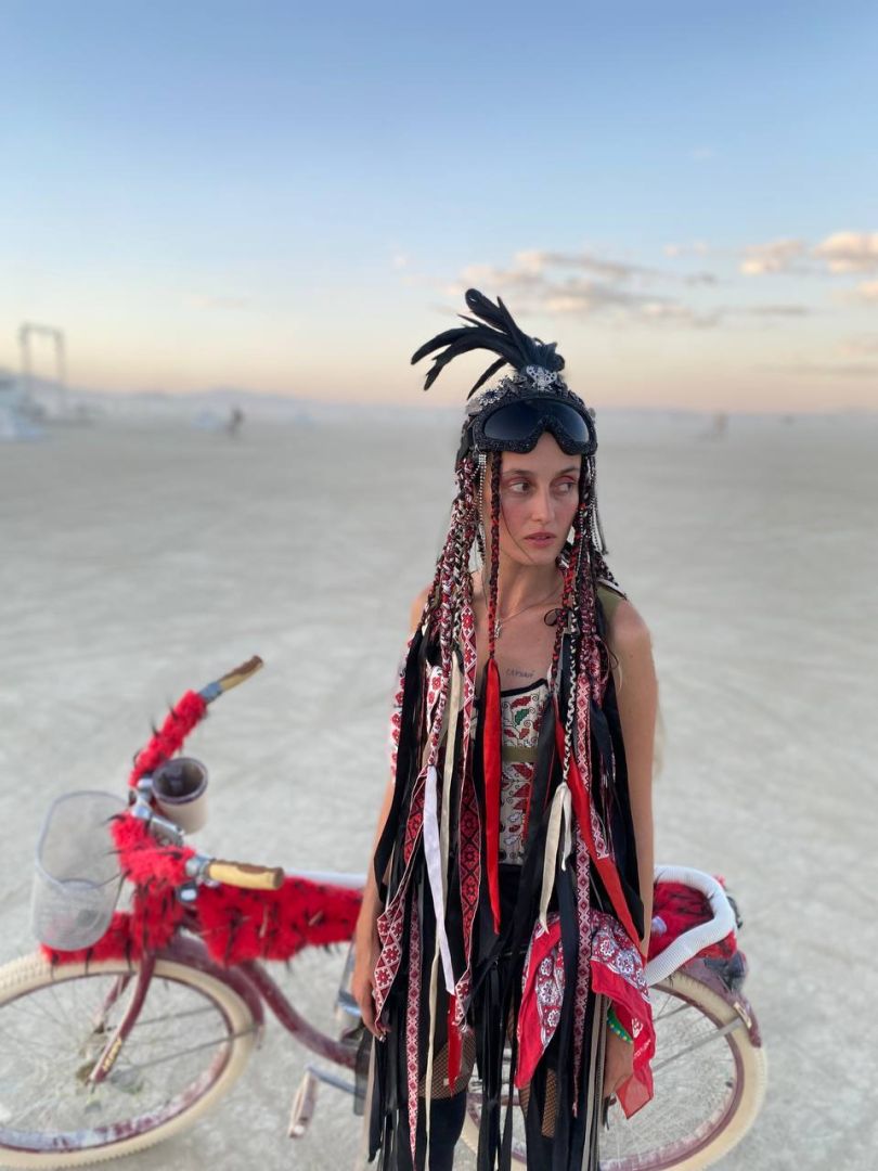 Alina Pash на Burning Man 2022