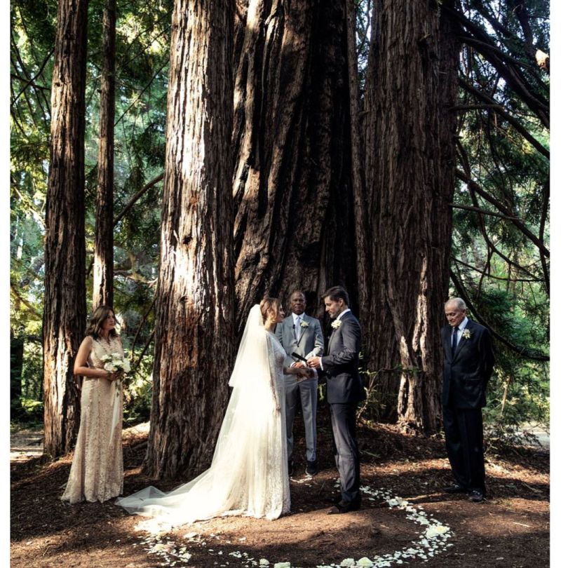 Хіларі Свонк і її чоловік: фото весілля