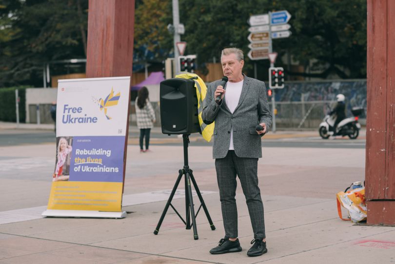 мітинг у Женеві на підтримку України