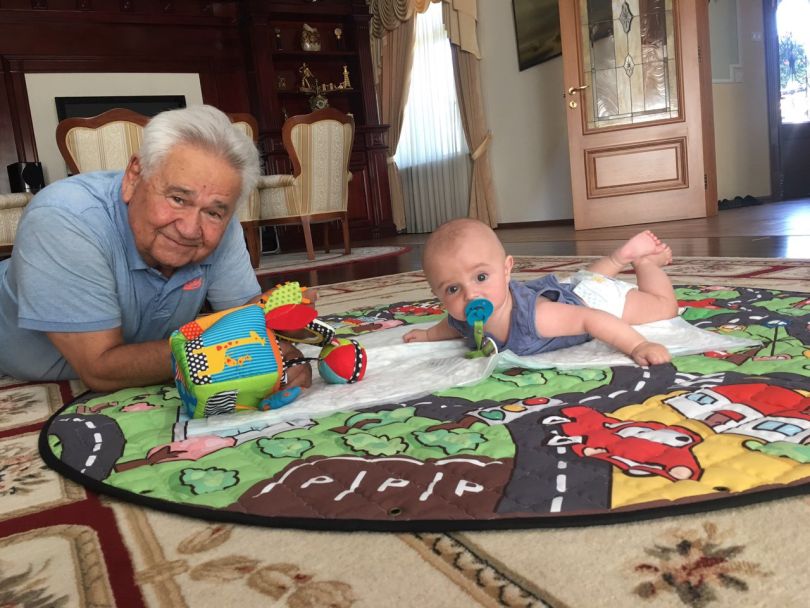 Вітольд Фокін і його правнук