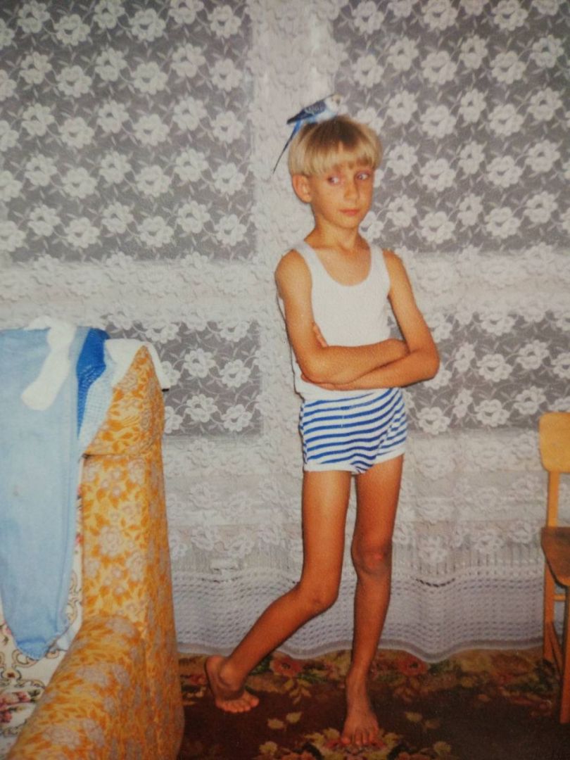 В’ячеслав Соломка в дитинстві