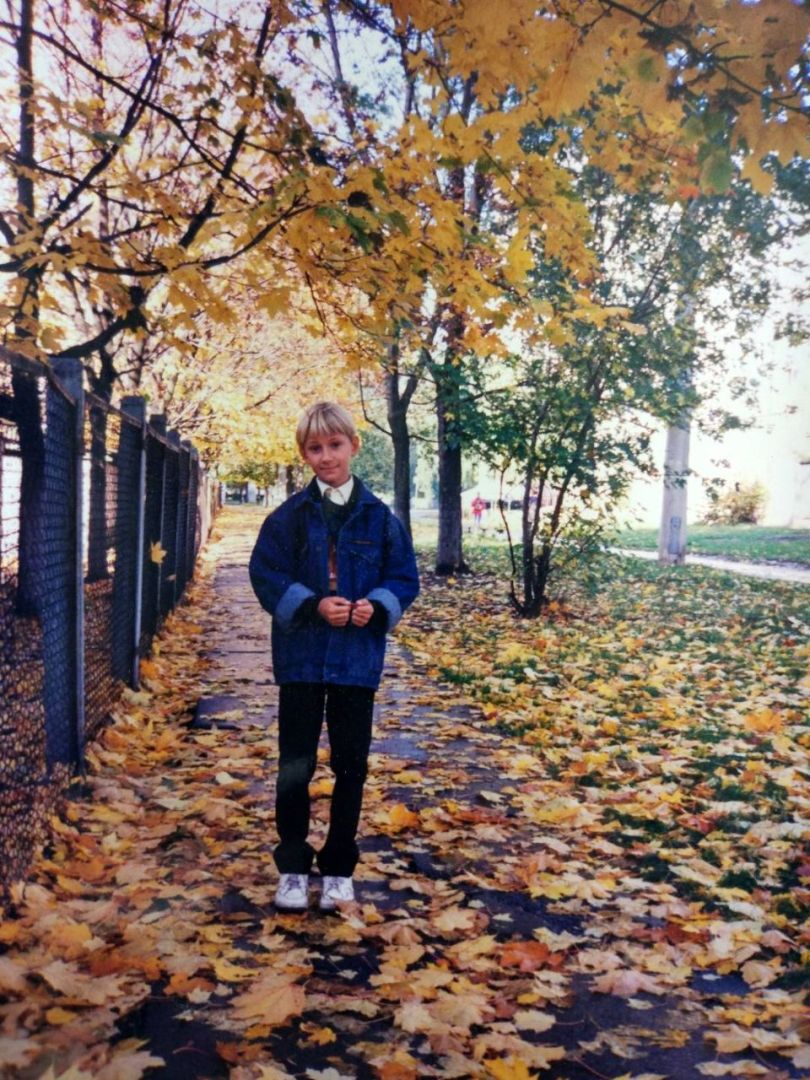 В’ячеслав Соломка в дитинстві