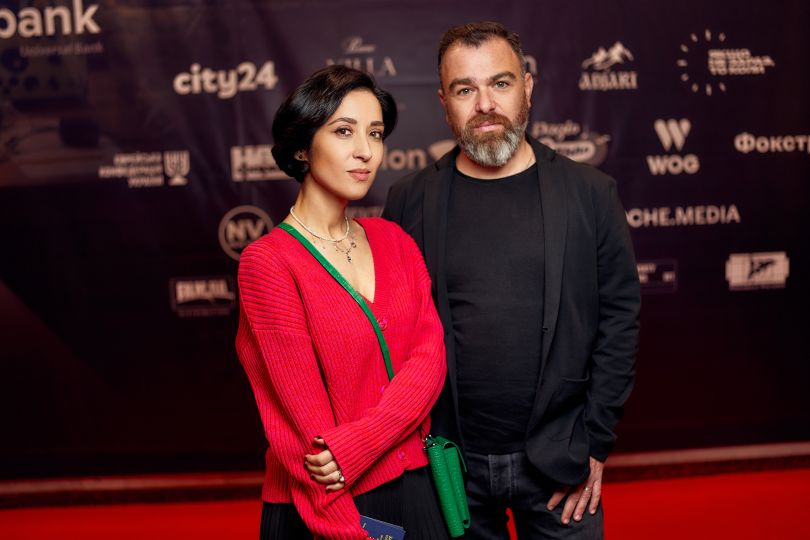 Ганна Завальська і композитор Дмитро Саратський