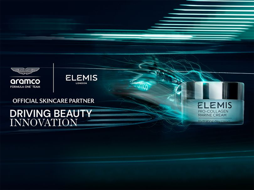 Команда Aston Martin Aramco Formula One оголосила про партнерство з культовим брендом догляду за шкірою Elemis