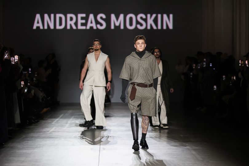 Andreas Moskin на Ukrainian Fashion Week