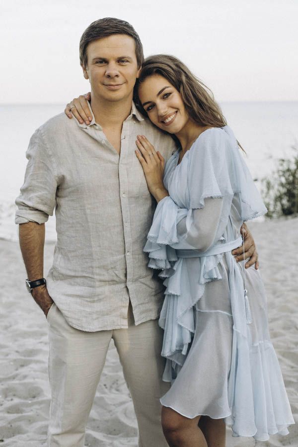 Дмитро Комаров та Олександра Кучеренко