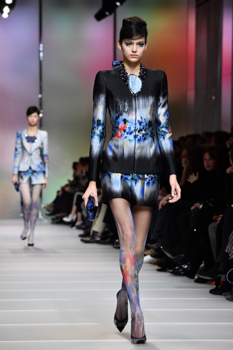 В Париже состоялся показ Armani Privé