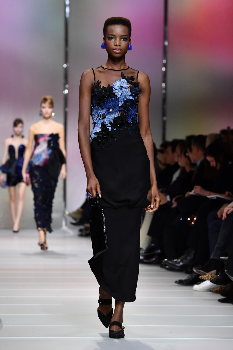 В Париже состоялся показ Armani Privé