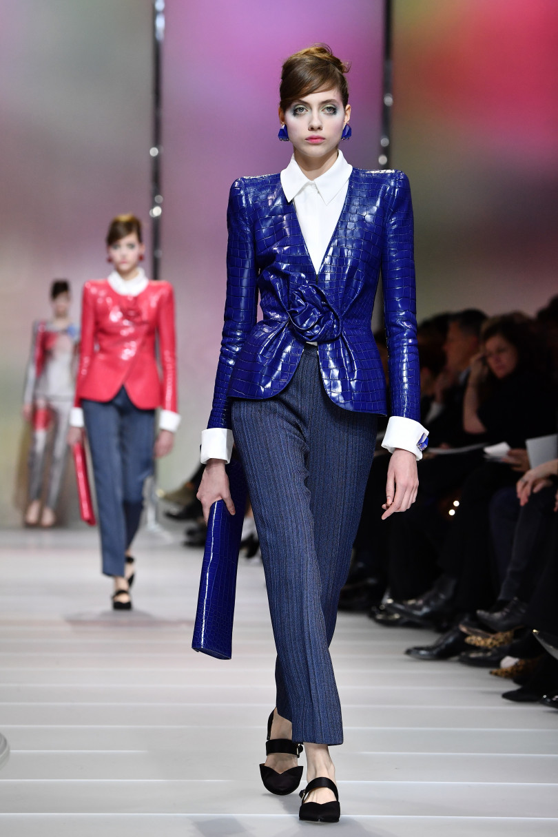 В Париже состоялся показ Armani Privé