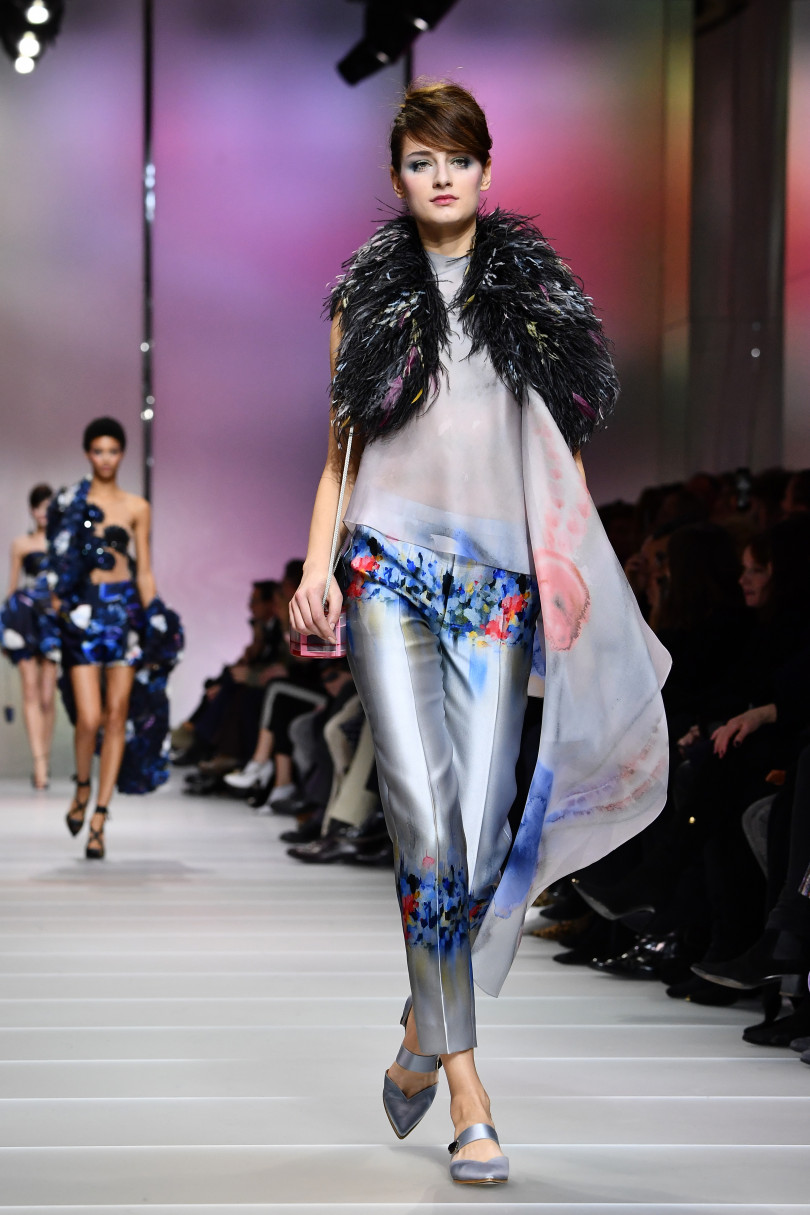 В Париже состоялся показ Armani Privé