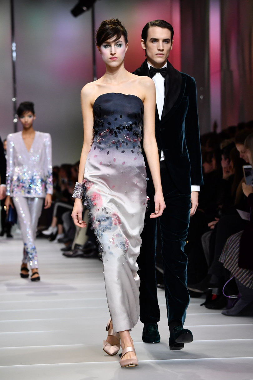 В Париже состоялся показ Armani Privé