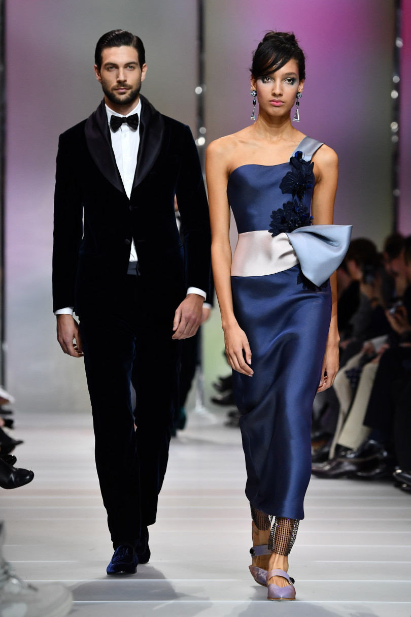 В Париже состоялся показ Armani Privé