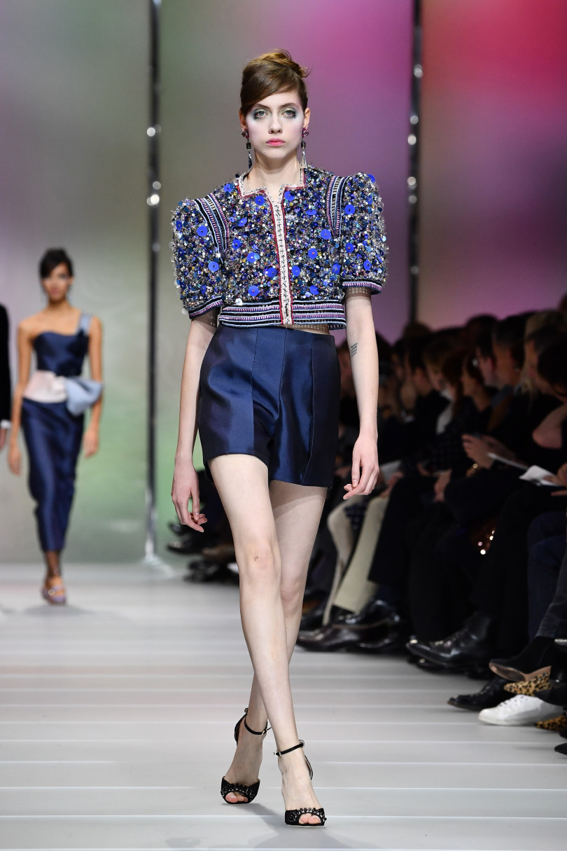 В Париже состоялся показ Armani Privé