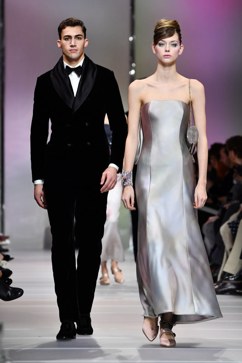 В Париже состоялся показ Armani Privé