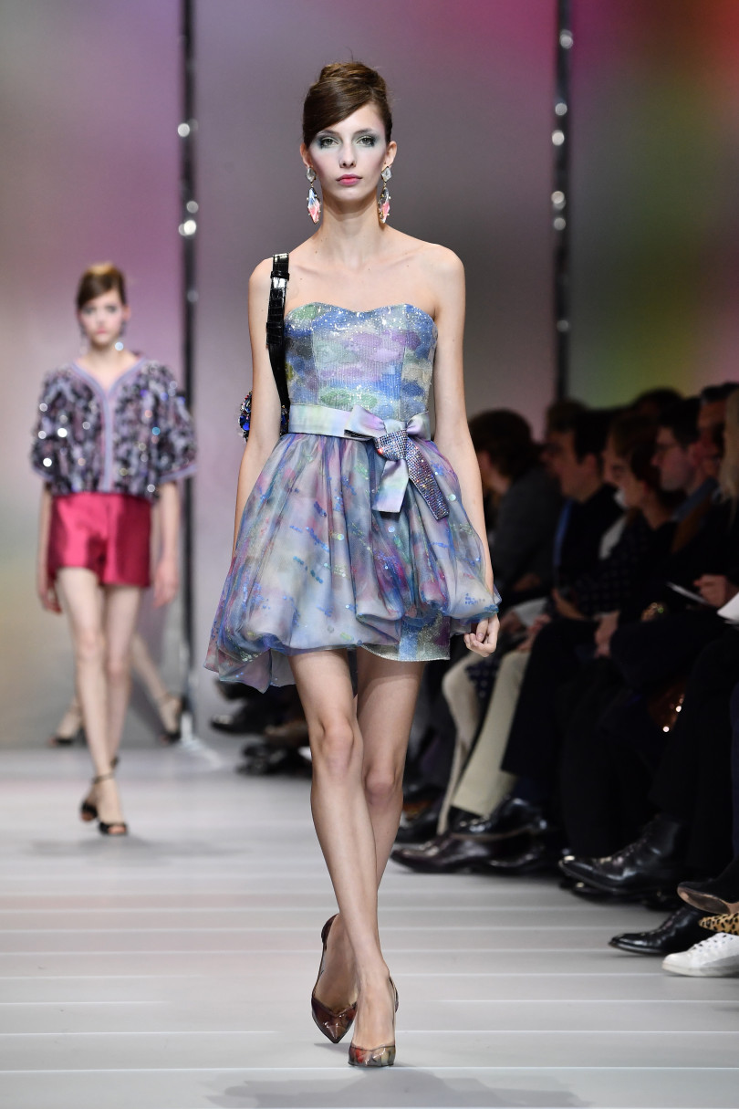 В Париже состоялся показ Armani Privé