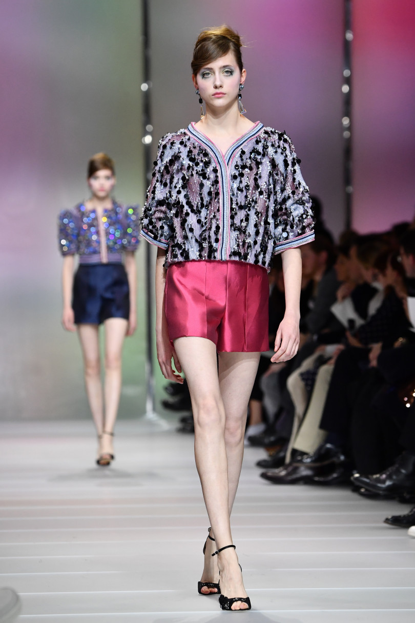 В Париже состоялся показ Armani Privé