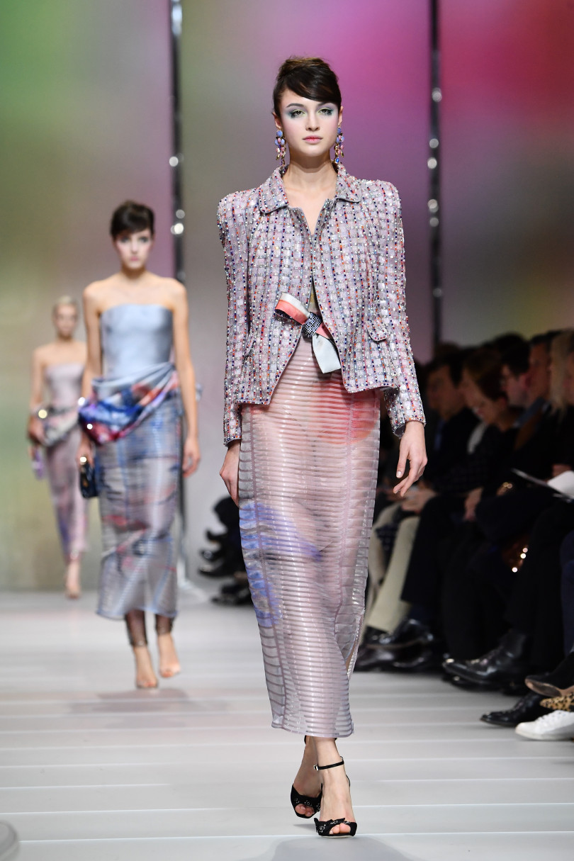 В Париже состоялся показ Armani Privé