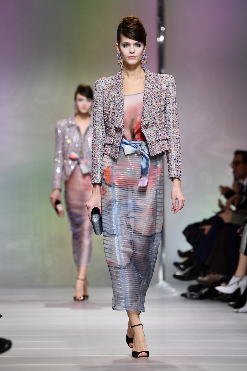 В Париже состоялся показ Armani Privé