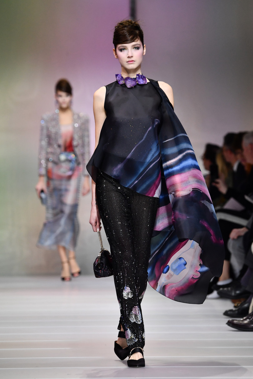 В Париже состоялся показ Armani Privé