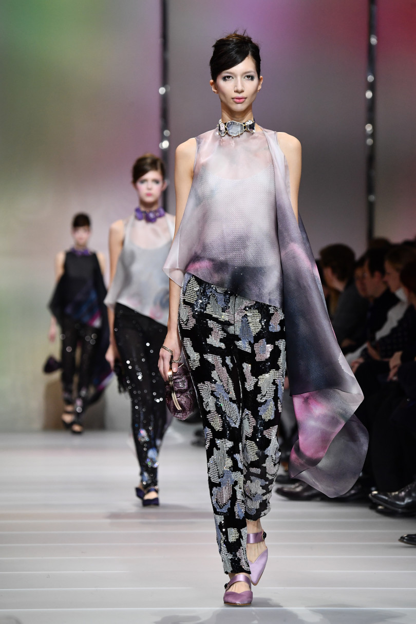 В Париже состоялся показ Armani Privé